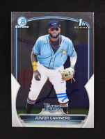Junior Caminero Signed 2023 Bowman Chrome Prospects #BCP61 RC (JSA) at PristineAuction.com