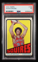 Julius Erving 1972-73 Topps #195 RC (PSA 1) at PristineAuction.com