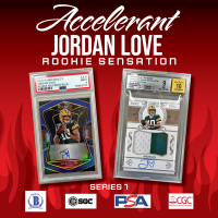 Accelerant "JORDAN LOVE ROOKIE SENSATION" Series 1 Mystery Box/Pack at PristineAuction.com