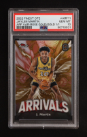 Jaylen Martin 2022-23 Finest Overtime Elite Arrivals Fusion Rose Gold Gold Refractors #ARF11 #1/1 RC (PSA 10) at PristineAuction.com