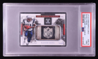 Randy Moss 2018 Panini Impeccable Silver NFL Shields #18 #12/15 (PSA 9) at PristineAuction.com