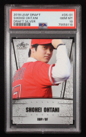Shohei Ohtani 2018 Leaf Ohtani Draft Silver #DS01 RC (PSA 10) at PristineAuction.com