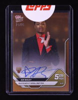 Ace Bailey 2024-25 Topps Now Draft Autograph Orange Foil #D5A #25/25 RC at PristineAuction.com