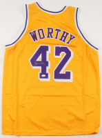 James Worthy Signed Jersey (JSA) at PristineAuction.com