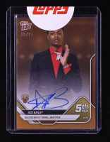 Ace Bailey 2024-25 Topps Now Draft Autograph Orange Foil #D5A #18/25 RC at PristineAuction.com