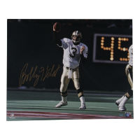 Bobby Hebert Signed Saints 16x20 Photo (Schwartz) at PristineAuction.com