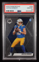 Justin Herbert 2020 Panini Mosaic #204 RC (PSA 10) at PristineAuction.com