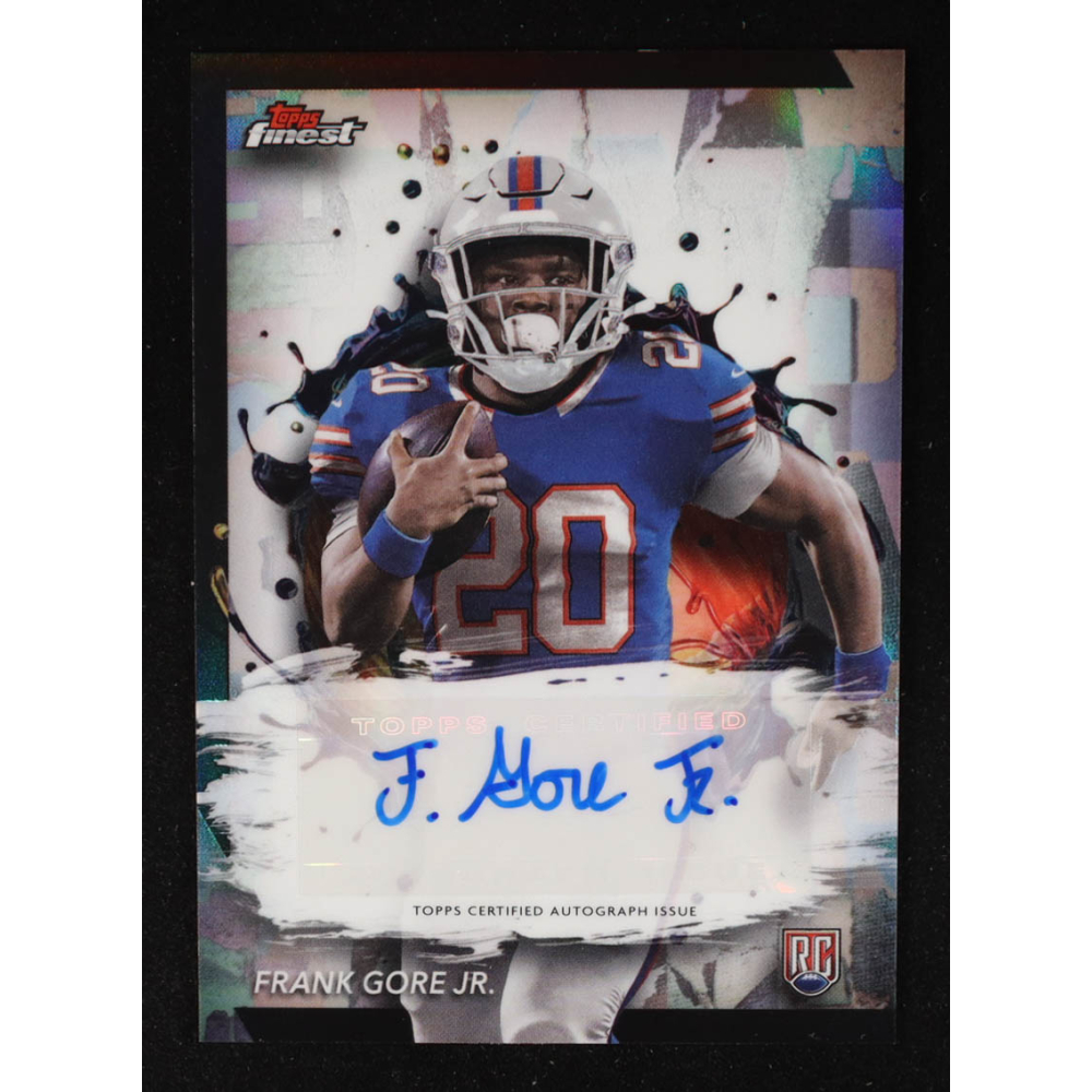 Frank Gore Jr. 2024 Finest Rookie Autographs #RFAFG RC at PristineAuction.com