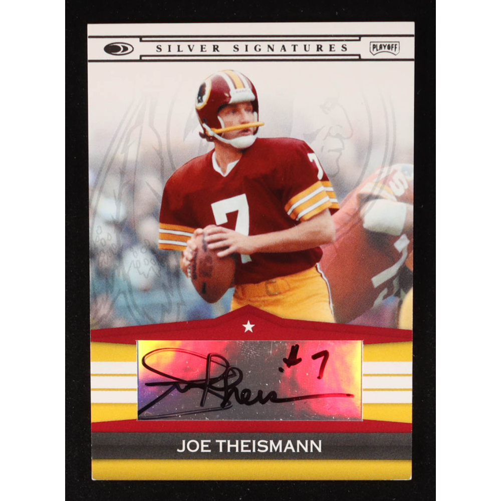 Joe Theismann 2008 Donruss Playoff Silver Signatures #JT2 at PristineAuction.com Joe Theismann 2008 Donruss Playoff Silver Signatures #JT2 at PristineAuction.com