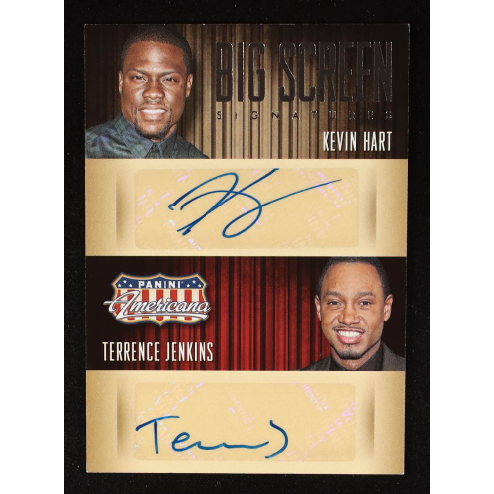 Kevin Hart / Terrence Jenkins 2015 Panini Americana Big Screen Combo Signatures #7 #71/99 at PristineAuction.com