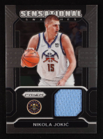 Nikola Jokic 2021-22 Panini Prizm Sensational Swatches #9 at PristineAuction.com