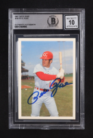Pete Rose Signed 1985 Topps Rose #108 (Beckett | Auto Grade BGS 10) at PristineAuction.com