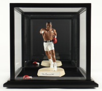 Muhammad Ali Signed LE "The Greatest" 1990 Salvino Ceramic Figurine with Wood & Glass Display Case (JSA & Salvino) at PristineAuction.com