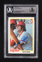 Pete Rose Signed 1978 Topps #20 DP (Beckett | Auto Grade BGS Authentic) at PristineAuction.com