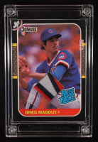 Greg Maddux 2024-25 Jersey Fusion Game Used Swatch #GM98 #3/50 at PristineAuction.com