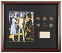 "The Wizard of Oz" Custom Framed Photo Display with Merrick Mint (6) Colorized Coin Set (Merrick Mint) at PristineAuction.com