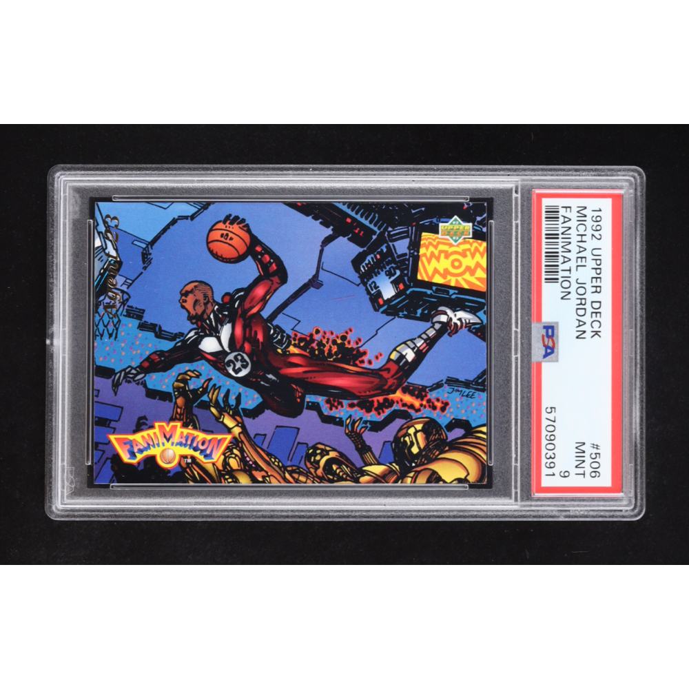 Michael Jordan 1992-93 Upper Deck #506 Fanimation (PSA 9) at PristineAuction.com