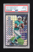 Tua Tagovailoa 2020 Panini Mosaic Blue Chips #BC15 RC (PSA 10) at PristineAuction.com