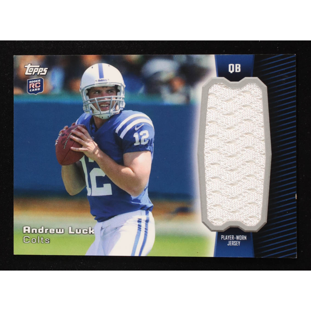Andrew Luck 2012 Topps Rookie Relic Jumbos #RJRAL RC at PristineAuction.com