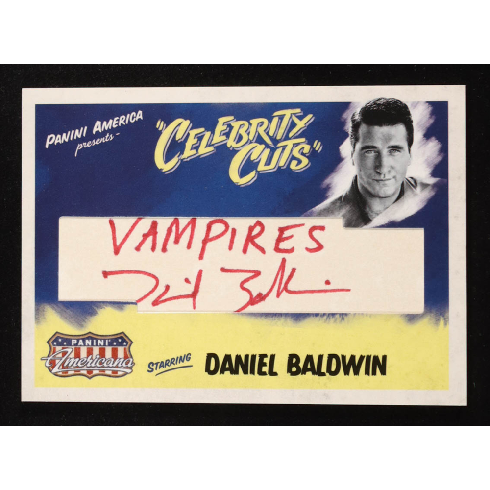 Daniel Baldwin 2011 Panini Americana Celebrity Cut Autographs #67B #41/80 at PristineAuction.com