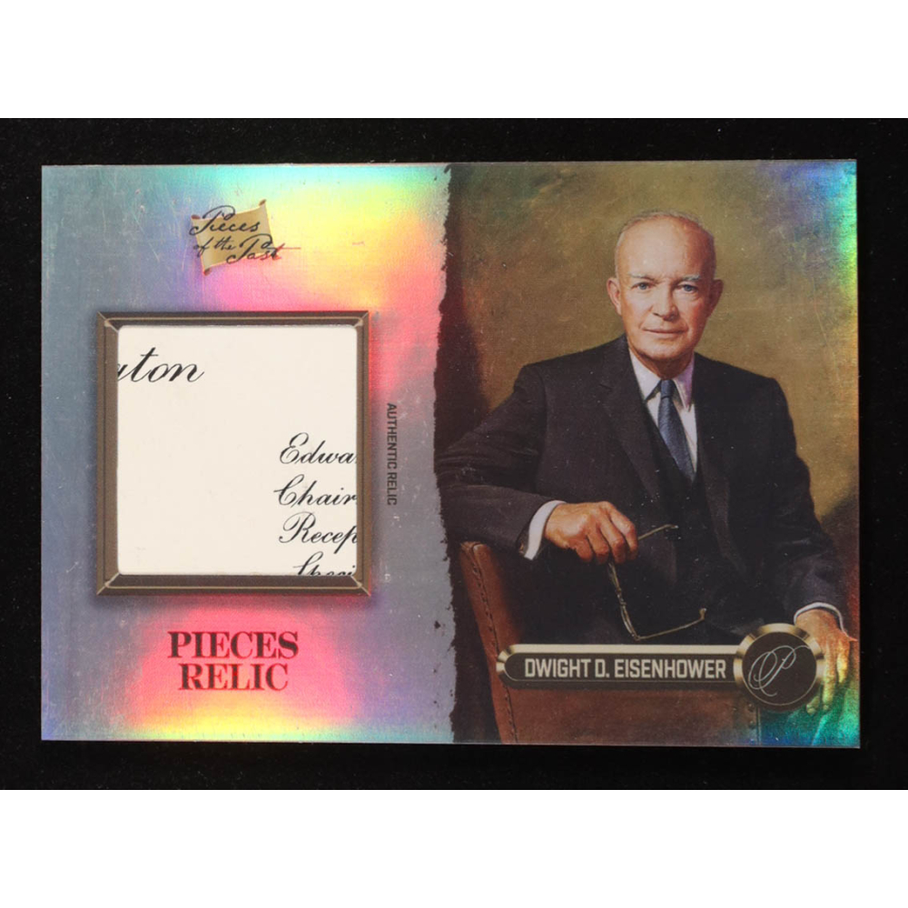 Dwight D. Eisenhower 2023 Pieces of the Past Presidential Pieces Relics #84 at PristineAuction.com