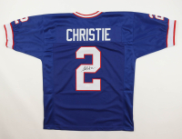 Steve Christie Signed Jersey (JSA) at PristineAuction.com