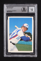 Pete Rose Signed 1985 Topps Rose #92 (Beckett | Auto Grade BGS 10) at PristineAuction.com