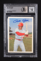 Pete Rose Signed 1985 Topps Rose #108 (Beckett | Auto Grade BGS 10) at PristineAuction.com