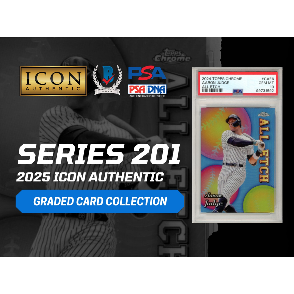 2025 Icon Authentic Graded Card Collection Mystery Box Series 201 at PristineAuction.com