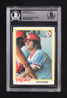 Pete Rose Signed 1978 Topps #20 DP (Beckett | Auto Grade BGS Authentic) at PristineAuction.com