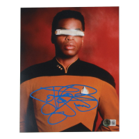 Levar Burton Signed "Star Trek" 8x10 Photo (Beckett) at PristineAuction.com
