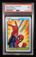 Spider-Man's Web-Shooters 1991 Impel Marvel Universe II #131 (PSA 9) at PristineAuction.com