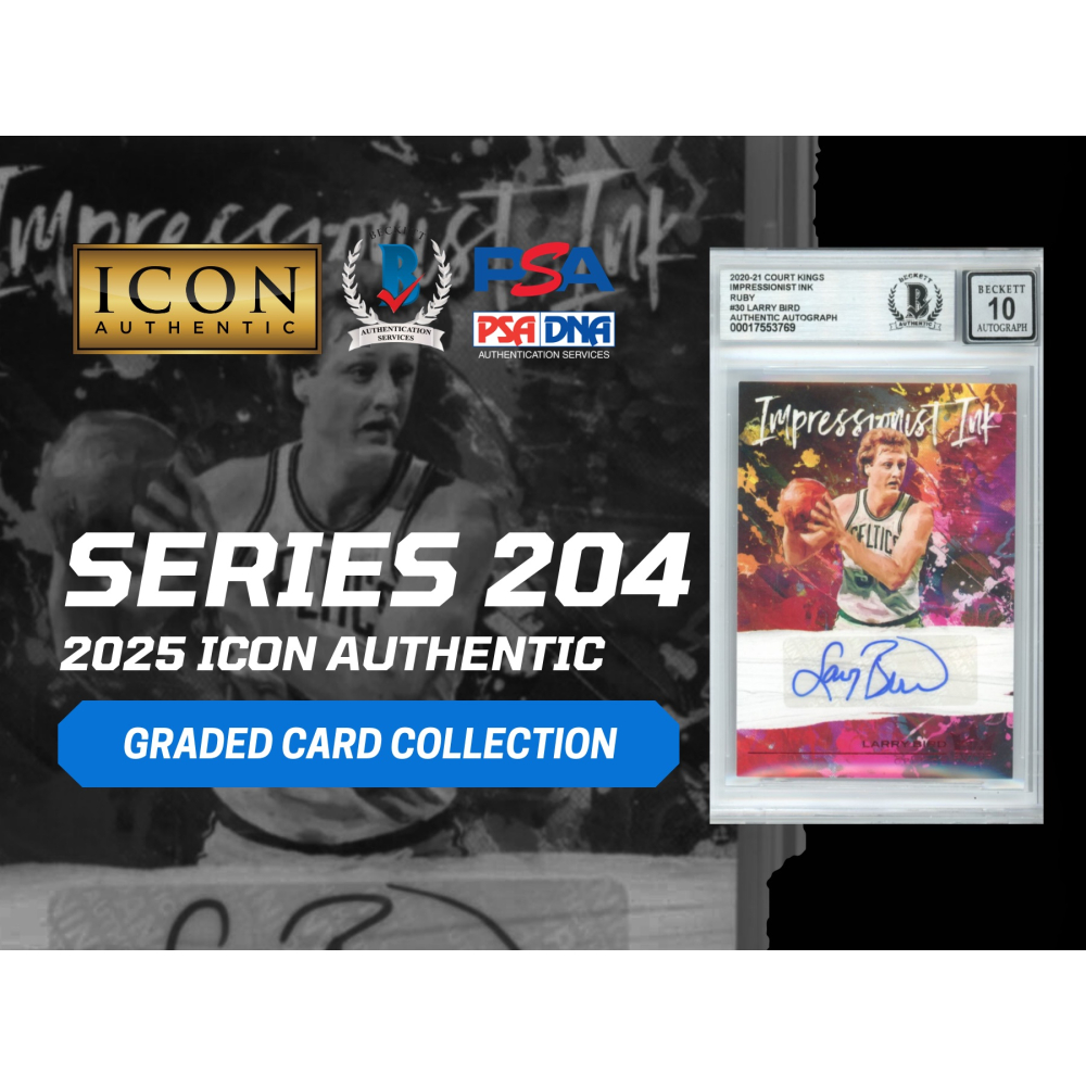 2025 Icon Authentic Graded Card Collection Mystery Box Series 204 at PristineAuction.com