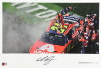William Byron Signed LE "2025 Daytona 500 Victory" 12x18 Print (PA) at PristineAuction.com