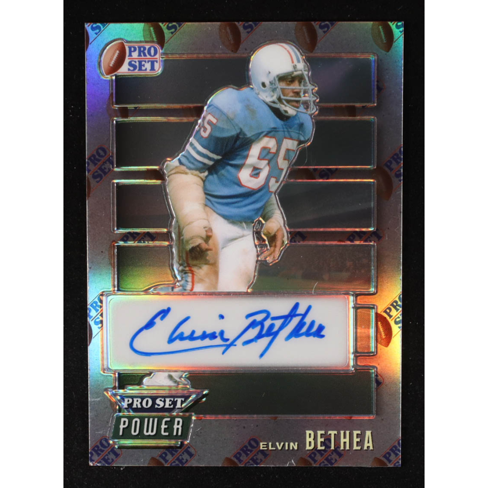 Elvin Bethea 2024 Pro Set Metal Power Pro Set Border Prismatic #PWEB2 #1/1 at PristineAuction.com