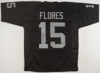 Tom Flores Signed Jersey (Beckett) at PristineAuction.com
