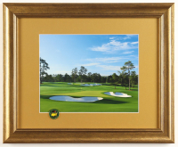 Augusta National Golf Course Custom Framed Photo Display with Masters Pin at PristineAuction.com