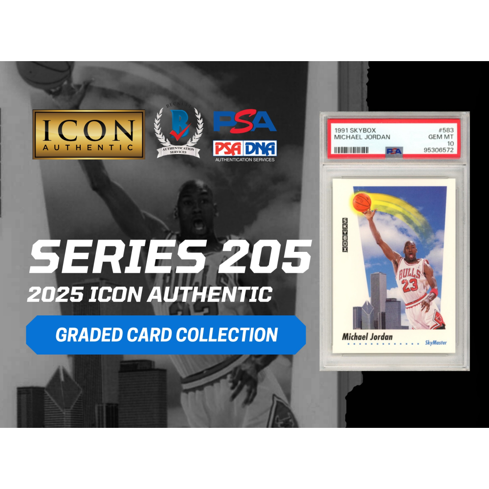 2025 Icon Authentic Graded Card Collection Mystery Box Series 205 at PristineAuction.com