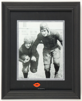 Bronko Nagurski & Red Grange Bears Custom Framed Lithograph Display at PristineAuction.com