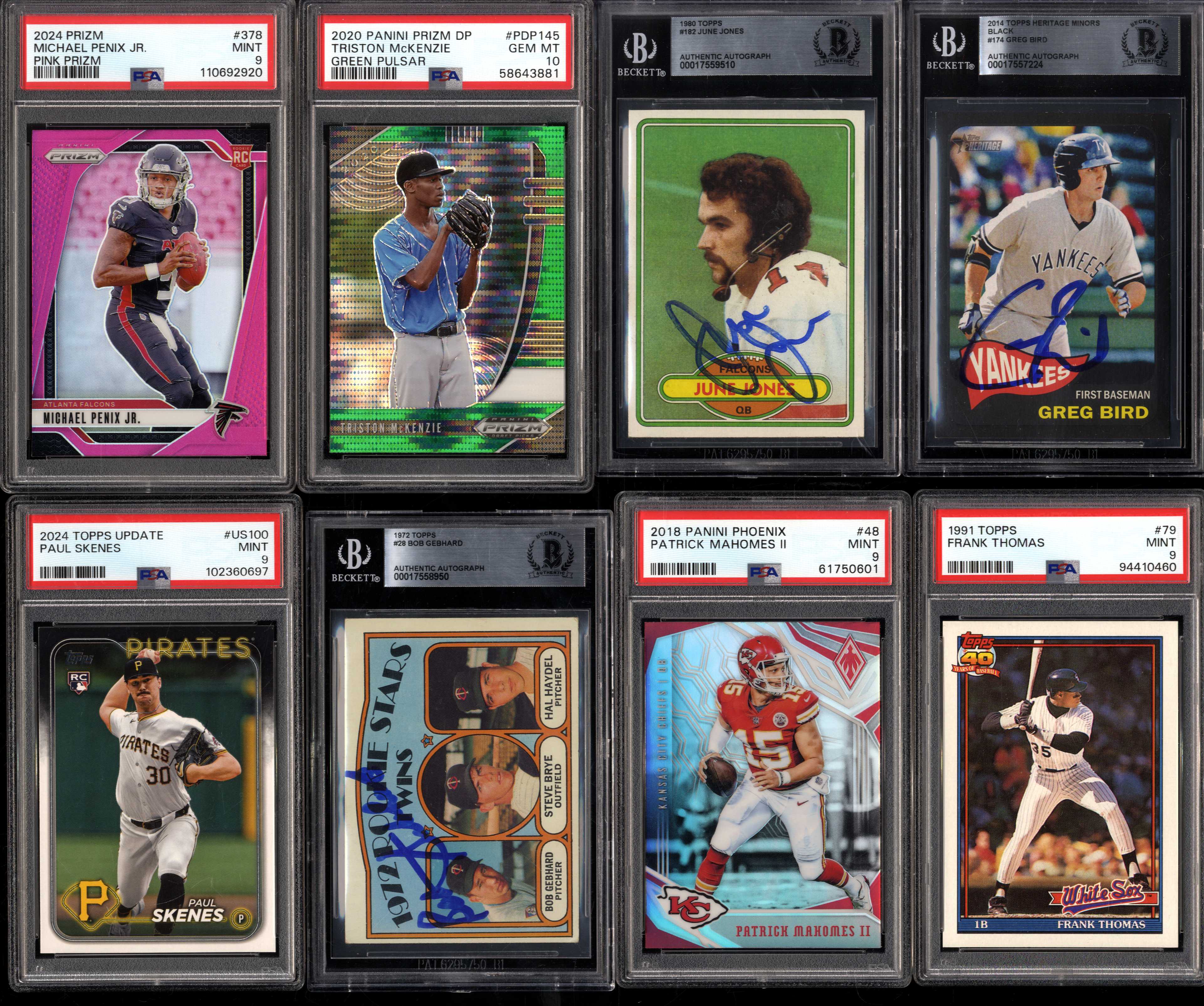 2025 Icon Authentic Graded Card Collection Mystery Box Series 206 at PristineAuction.com 2025 Icon Authentic Graded Card Collection Mystery Box Series 206 at PristineAuction.com