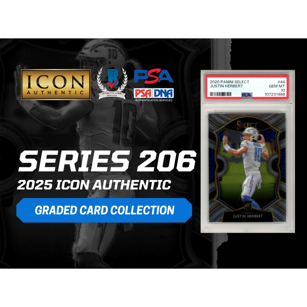 2025 Icon Authentic Graded Card Collection Mystery Box Series 206 at PristineAuction.com