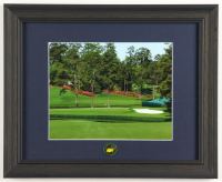 Augusta National Golf Course Custom Framed Photo Display with Masters Pin at PristineAuction.com