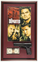 "The Departed" Custom Framed Photo Display with Prop $10k Cash & Replica Pencil at PristineAuction.com