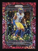 Jalen Ramsey 2022 Panini Prizm Prizms No Huddle Pink #165 #13/15 RC at PristineAuction.com