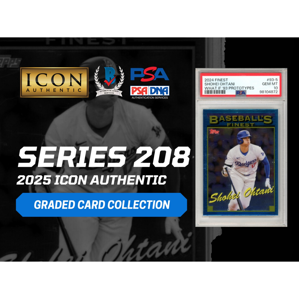 2025 Icon Authentic Graded Card Collection Mystery Box Series 208 at PristineAuction.com