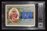 Jason Varitek Signed 2008 Topps Allen and Ginter United States #US22 (Beckett | Auto Grade BGS 10) at PristineAuction.com