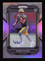 Romeo Doubs 2022 Panini Prizm Autographs Prizms #337 RC at PristineAuction.com