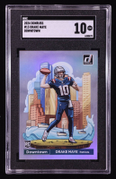 Drake Maye 2024 Donruss Downtown! #13 RC (SGC 10) at PristineAuction.com