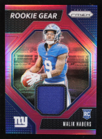 Malik Nabers 2024 Panini Prizm Rookie Gear Pink #4 RC at PristineAuction.com