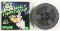 Vintage Original All Home Movie Projectors "House of Frankenstein" Castle Films 8mm Film Reel with Original Box at PristineAuction.com